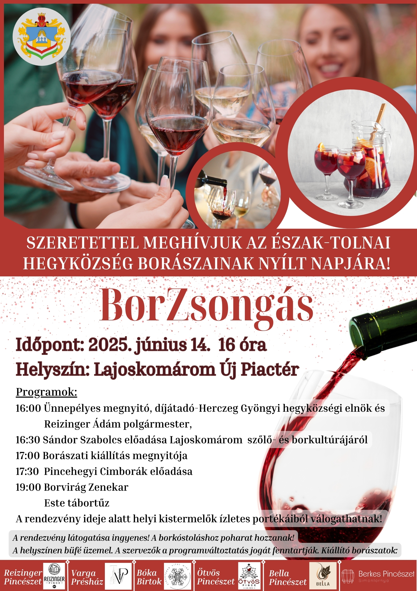 BorZsongás plakát borzsongás